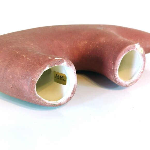 Handcrafted Vera Russell Brown Bear Pottery Figurine Desert Southwest Landscape - Picture 6 of 8